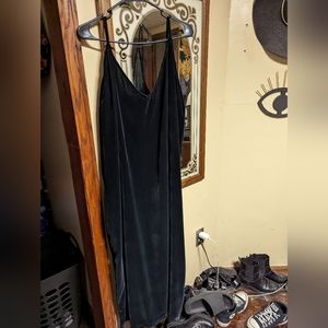 Velvet v neck slip dress, Old Navy, XXL.